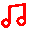 Music mute button